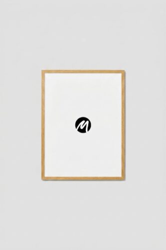 second image preview of Sand-colored wooden frame