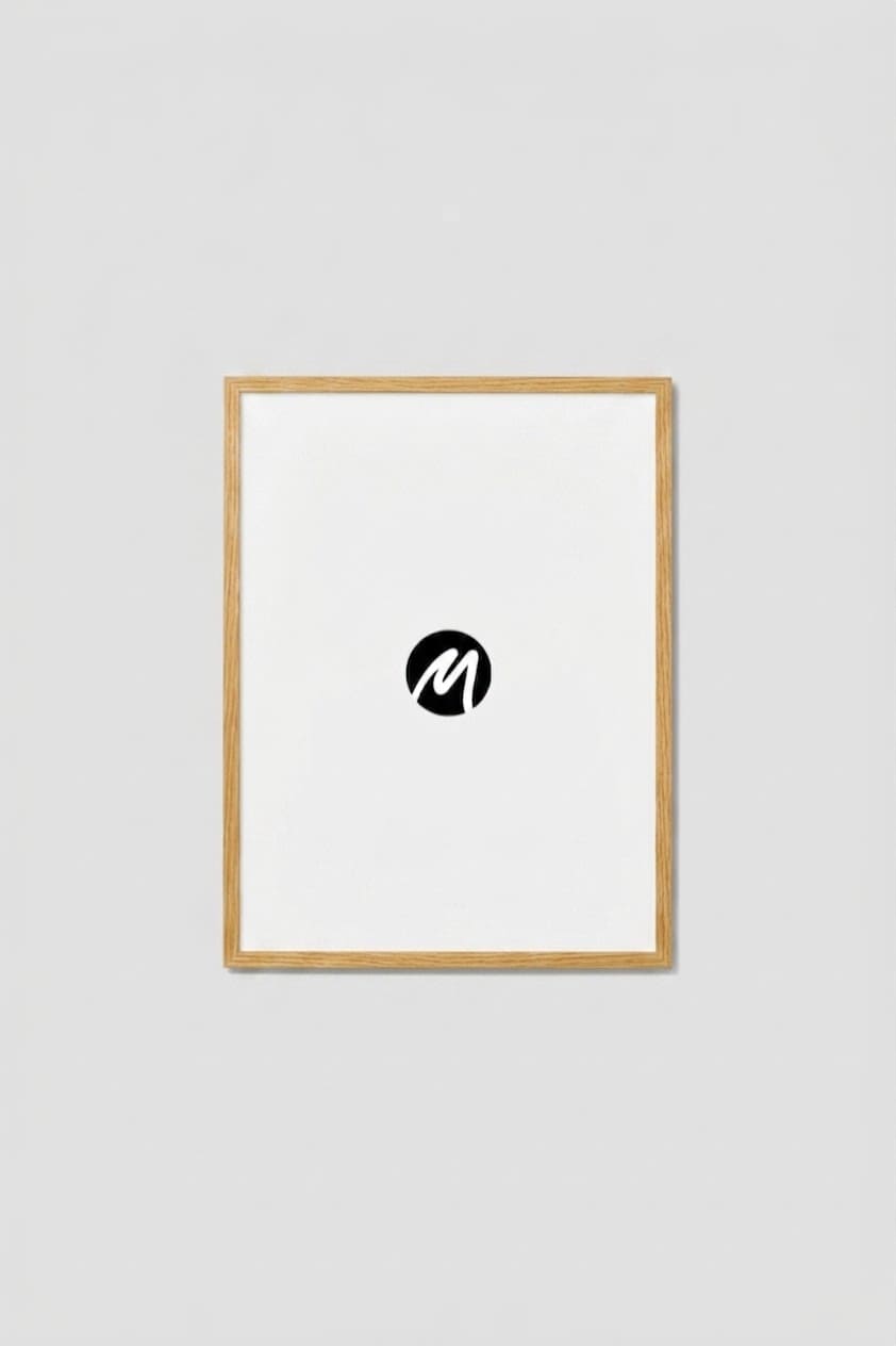 second image preview of Sand-colored wooden frame