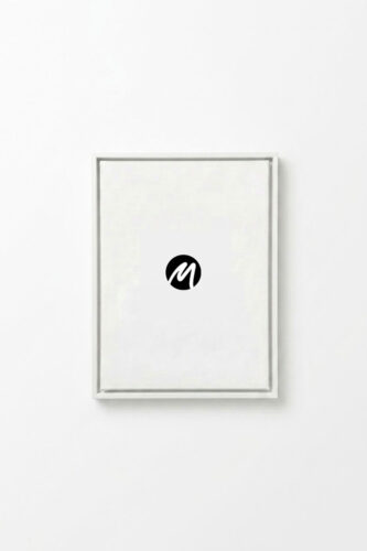 second image preview of White wooden floating frame