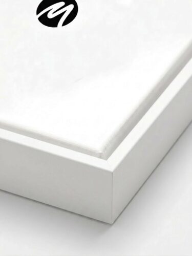 image preview of White wooden floating frame
