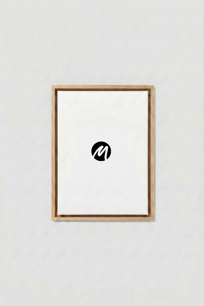 second image preview of Textured wooden floating frame