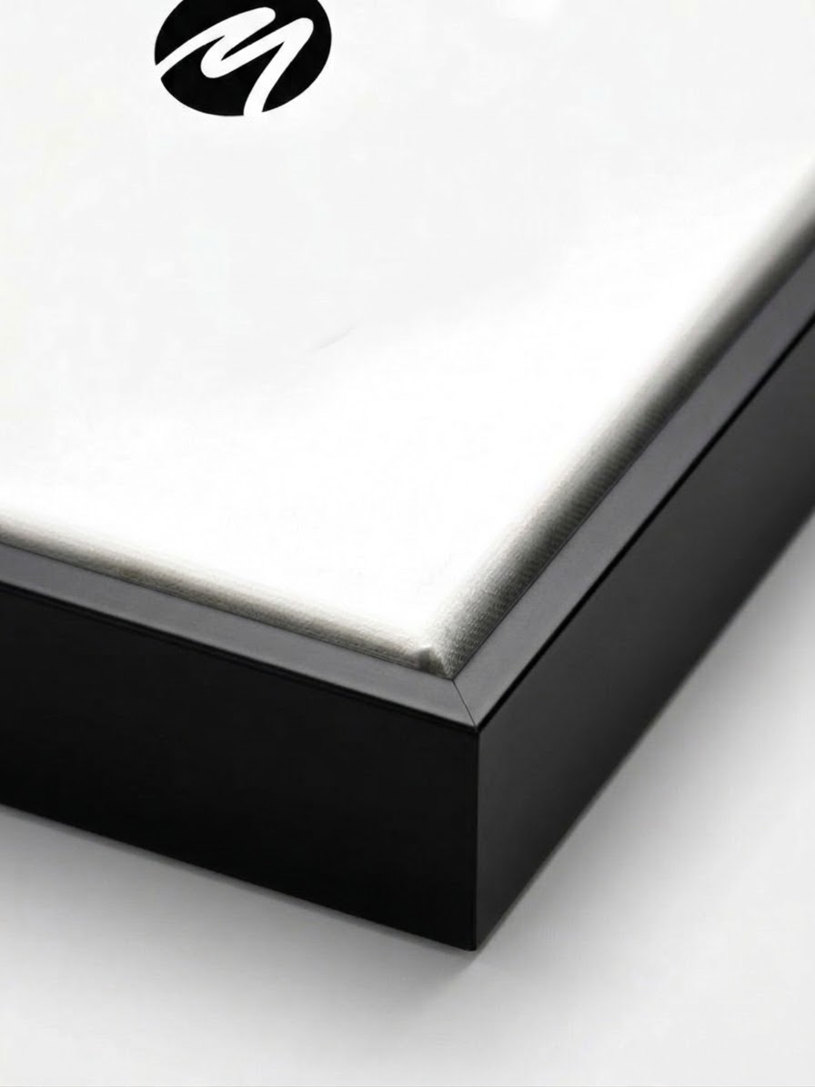 image preview of Black wooden floating frame