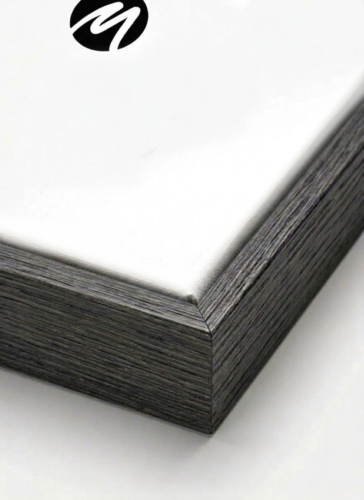 image preview of Black textured wooden floating frame